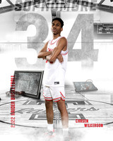 White Out Volleyball Individual Template