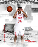 White Out Volleyball Individual Template