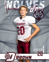 20 - Cody Brown